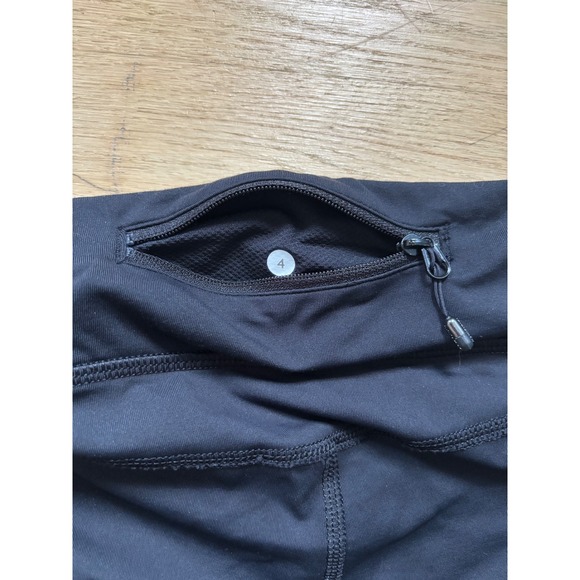 Lululemon‎ Run Reflect Crop Leggings Black Spring Sprung Multi Floral Cropped 4 - Picture 9 of 13